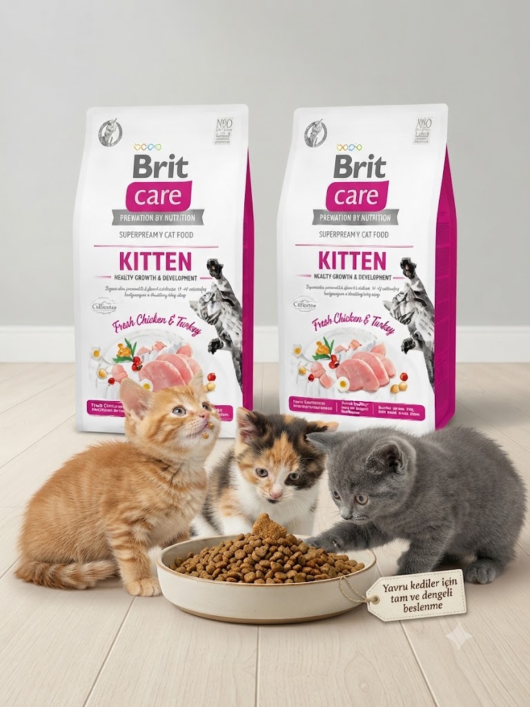 Care Tahılsız Yavru Kedi Maması 2 kgX2 =4 kg